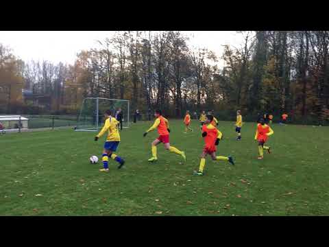 Kelyan Snoussi U13A Kraainem Football vs Ritterklub Jette (25/11/2017)