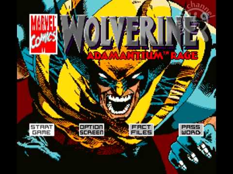 [Intro][SNES] Wolverine Adamantium Rage