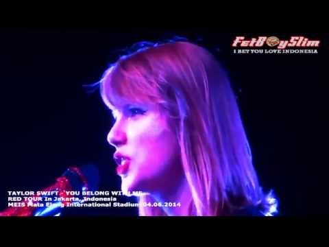 TAYLOR SWIFT - YOU BELONG WITH ME live in Jakarta, Indonesia 2014