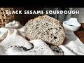 Black Sesame Sourdough Bread Recipe For Beginners