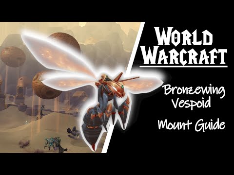 How to get the Bronzewing Vespoid mount guide - Shadowlands mount guides
