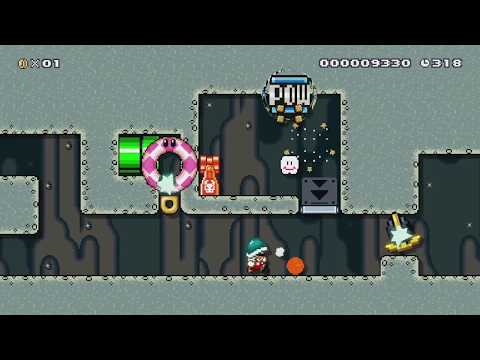 ボム兵渓谷 by ヅマ - Super Mario Maker - No Commentary 1bs 1bt