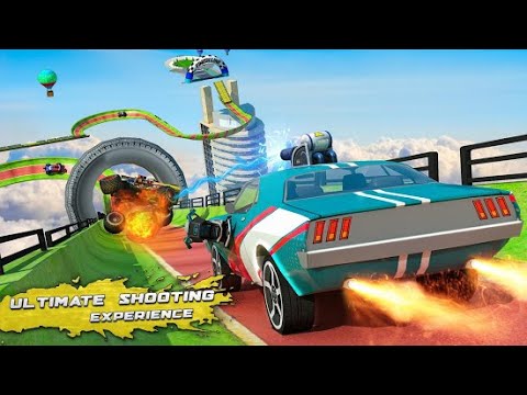 Ramp Car Stunts Impossible Tracks 3D - Mega Ramps Ultimate Race Shooting Game - Android GamePlay