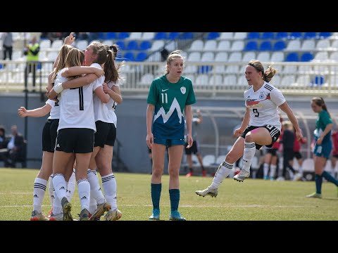 Deutschland - Slowenien | U17 EM-Qualifikation der Frauen | 2.Spieltag | 26.03.2022