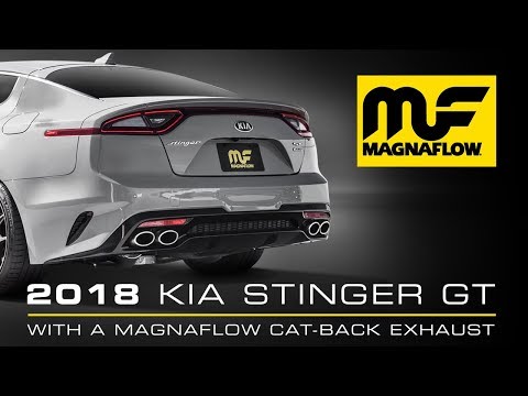 [SOUND CLIP] 2018 - 2021 Kia Stinger Cat-Back Exhaust System | MagnaFlow [Part # 19406]
