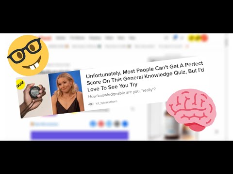 How Smart am I??: BuzzFeed Quiz