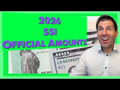 Official 2026 SSI Benefit Amounts from Social Security