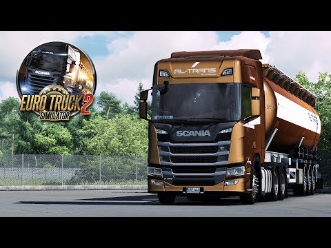 🚛 Scania Next Generation R450 RL-Trans Bulk Logistic - Promods 2.43 Rovaniemi to Pori.