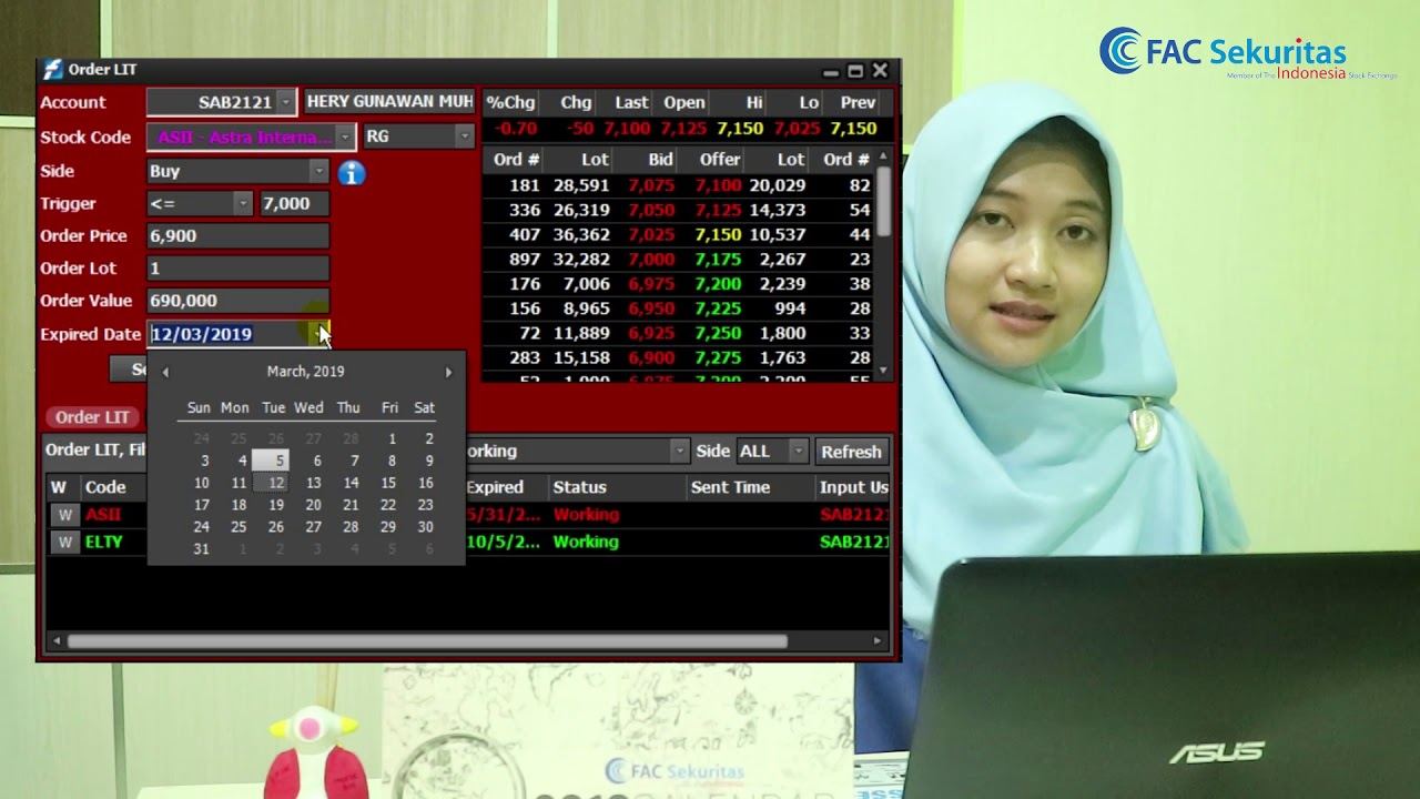 Tutorial Membeli Saham dengan Fitur Lit