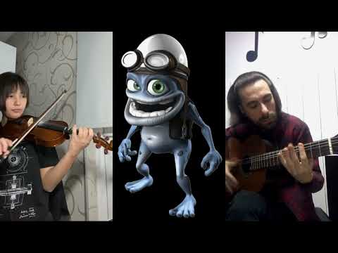 Crazy Frog - Axel F - Violin and Slap Guitar Cover