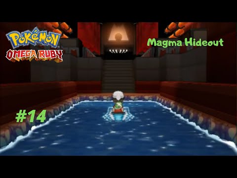 Pokemon Omega Ruby Walkthrough(PC): Team Magma Hideout  - Episode 14