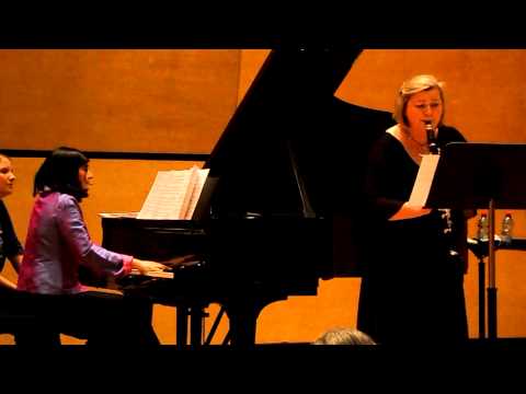 Caroline Hartig & Anna Vinnitsky at the Clarinet Days' 6x12 Special Concert!