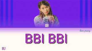 Download lagu IU (아이유) - 'BBIBBI' (삐삐) Lyrics [Color Coded_Han_Rom_Ina] mp3