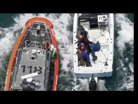2 rescued after spending 48 hours at sea when boat broke down