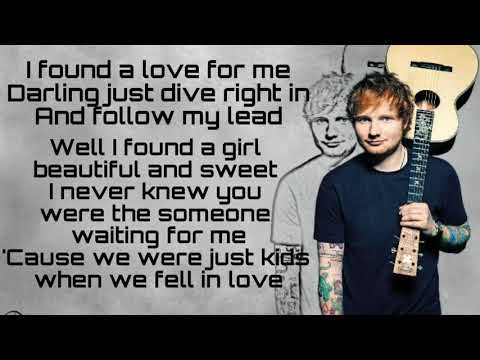 Perfect- Ed Sheeran [lyrics]