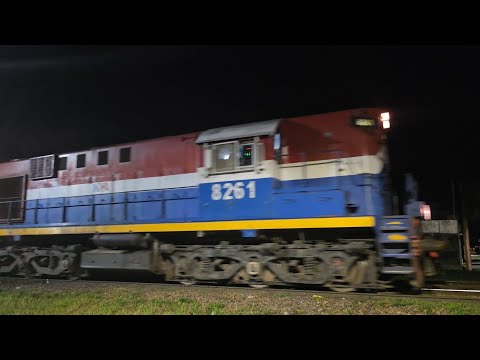 [4K] Tren cargado de NCA con destino a Rosario pasando por Marcos Juárez!!!!!!