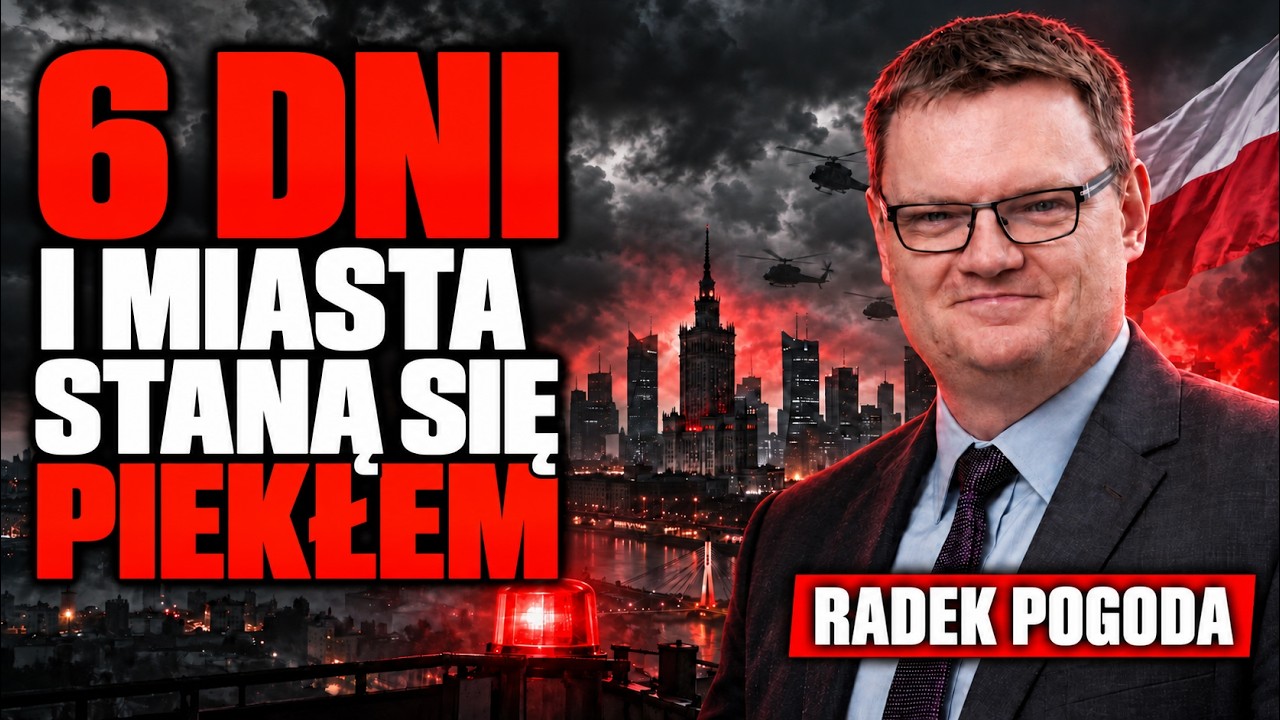 Wojna, blackout, cyberatak. Radek Pogoda: Tak przygotuj rodzinę na kryzys