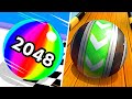 Ball Run 2048 | Sky Rolling Ball 3D - All Level Gameplay Android, iOS - NEW APK MEGA UPDATE