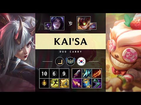 Kai'Sa ADC vs Ziggs - KR Challenger Patch 25.11