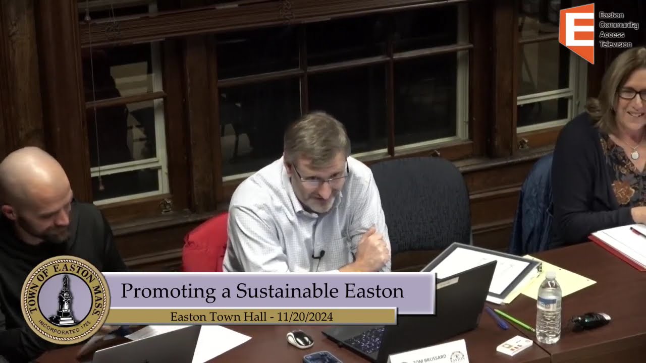Promoting a Sustainable Easton (PASE) Meeting 11/20/24