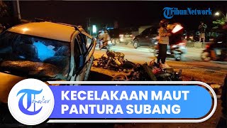 Kronologi Kecelakaan Maut di Jalur Pantura Subang, 6 Kendaraan Terlibat, 2 Orang Pemudik Tewas