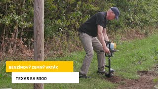 Benzínový zemní vrták TEXAS EA 5300