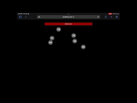 APM test (actions per minute)