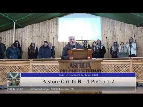 Culto in diretta 27/02/2020 - Pastore Cirrito N.