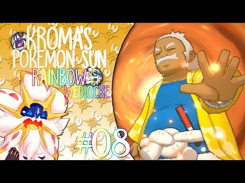 Pokémon Sun "Rainbow" Wedlocke, Part 08 - Hala Day!