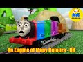 AN ENGINE OF MANY COLOURS REMAKE THOMAS AND FRIENDS TRACKMASTER Full Episode UK