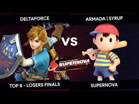 SuperNOVA - Deltaforce (Link) vs Syrup (Ness) - Top 8 - Losers Finals