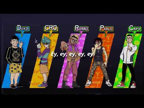 Goteo remix//Duki, Ronny J, Capo Plaza, Pablo Chill-E, C.R.O//Letra