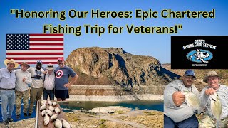 Honoring Our Heroes: Epic Chartered Fishing Trip for Veterans! #fishing #newmexico #whitebass
