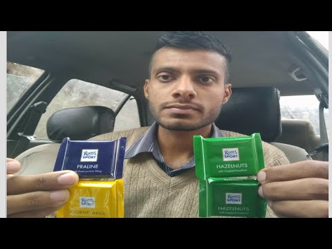Indian tries Ritter sport chocolates (part 1)