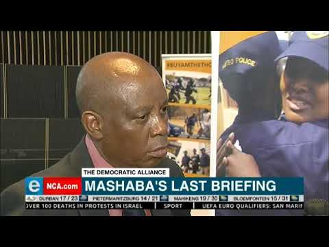 Outgoing Johannesburg Mayor Herman Mashaba's final day