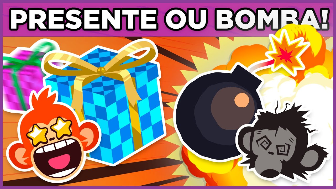 🎁 ESCOLHA SEU PRESENTE - BOM OU RUIM | 💣 PRESENTE OU BOMBA | 🎁 CHOOSE YOUR GIFT - GOOD OR BAD