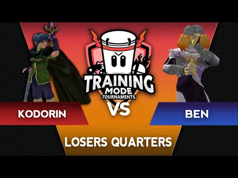Training Mode Tournaments #5 Kodorin (Marth) vs. Ben (Sheik) - SSBM Losers Quarters - Melee