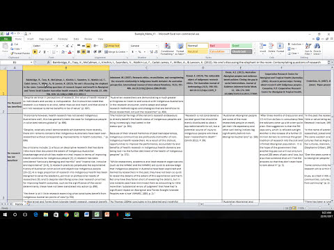 What is literature review matrix – When homework is not homework