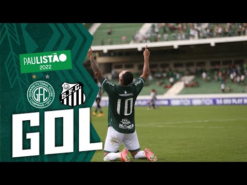 Gol | Guarani 1 x 1 Santos | TV GFC