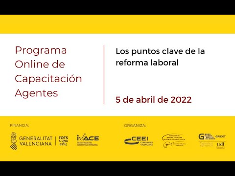 Webinar 'Los puntos clave de la reforma laboral'[;;;][;;;]