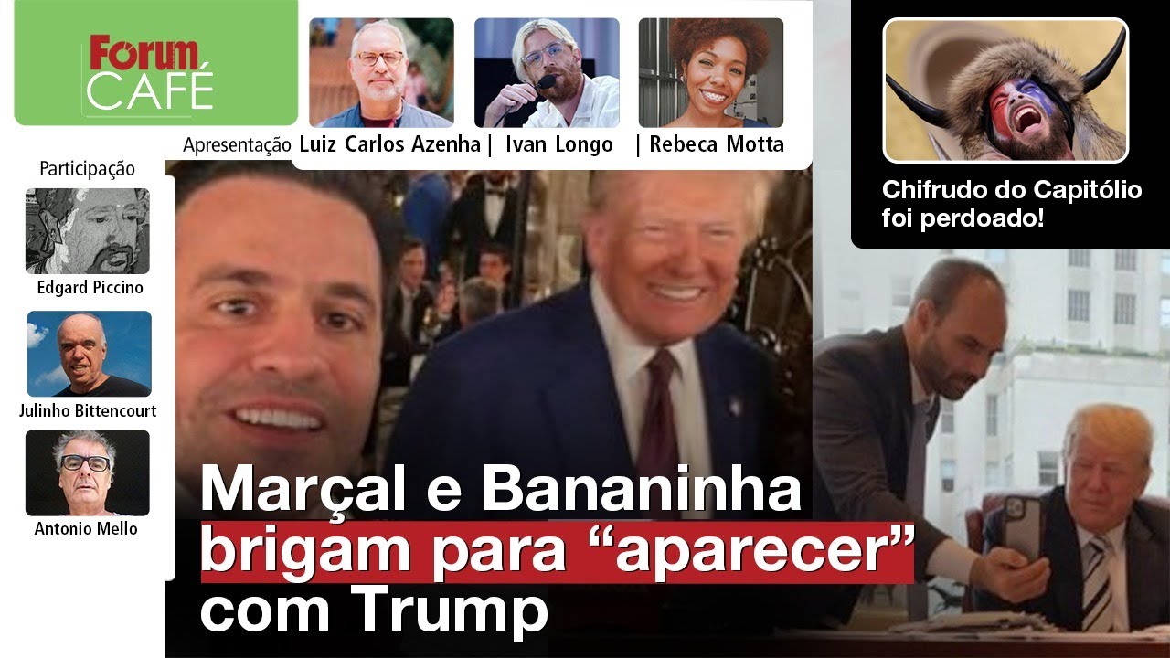 Brasileiros dão show de viralatismo para bajular Trump | Chifrudo do Capitólio foi solto!