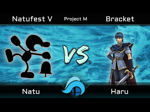 Natufest V Project M Singles - Natu (Mr. Game & Watch) vs. Haru (Marth)