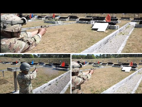 Operation Viking 2022 M-17 Pistol Qualification Range
