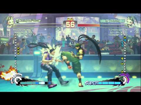 SSF4 AE 2012 [ Ranked Match ] RYO ren0624 [ Ibuki ] vs TurtleHead0624 [ Ibuki ]