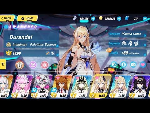 Honkai Impact Durandal Equinox Best Builds