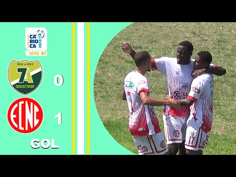 7 DE ABRIL 0X1 NOVA CIDADE - CARIOCA SÉRIE B1 2023 -TAÇA CORCOVADO - 3ª RODADA