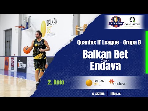 12.11.2022 QUANTOX ITLIGA Grupa B 14:45  BALKAN BET - ENDAVA