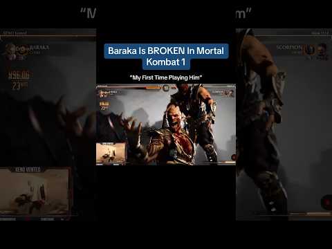 Baraka Is BROKEN In Mortal Kombat 1 #mortakombat1 #mk1 #shorts