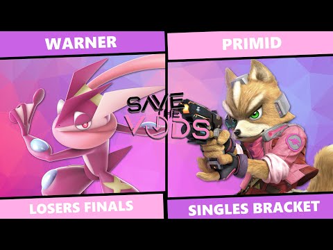 Save The Vods #64: Losers Finals - Warner (Greninja) vs Primid (Fox) SSBU Singles