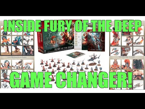 UNBELIEVABLE VALUE FURY of the DEEP!  UNBOXING & REVIEW WARHAMMER AGE of SIGMAR BOX elves dwarves